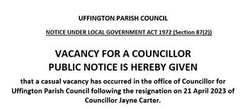 Notice of Casual Vacancy