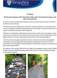 Fly Tipping in Shropshire